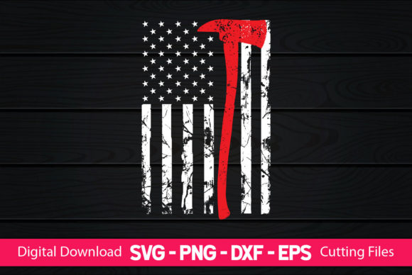 Firefighter American Flag