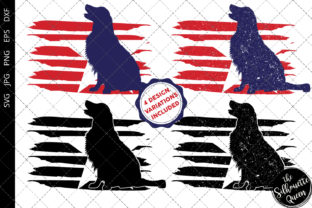 Golden Retriever Dog Flag: Graphics for Crafts