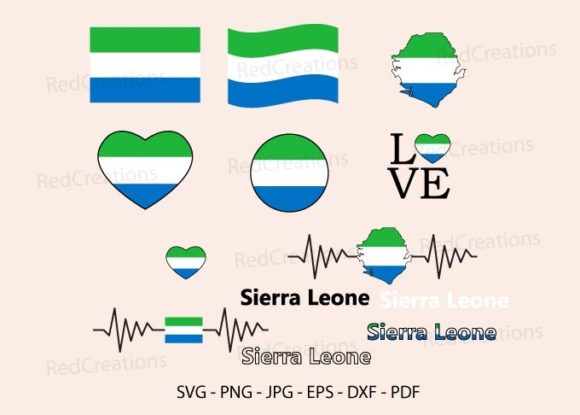 Sierra Leone Flag Svg Bundle Review