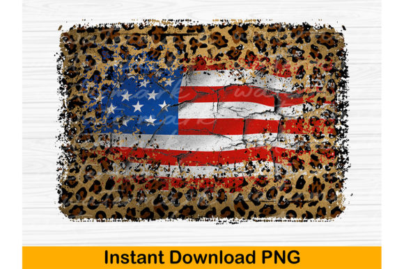 USA Flag Png Sublimation Designs for Crafts and Graphics