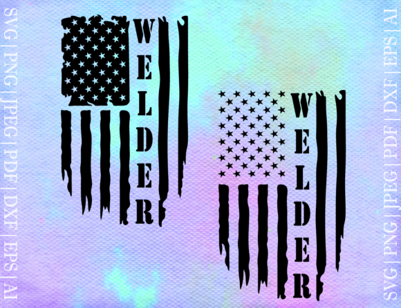 Welder Flag SVG: Graphics and Crafts in Action